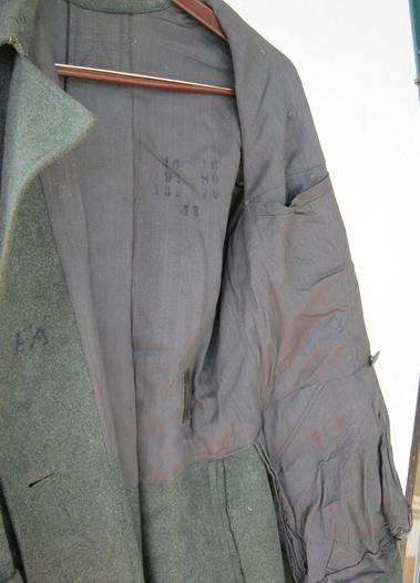 Army Enlisted Mans Fieldgrey Overcoat 